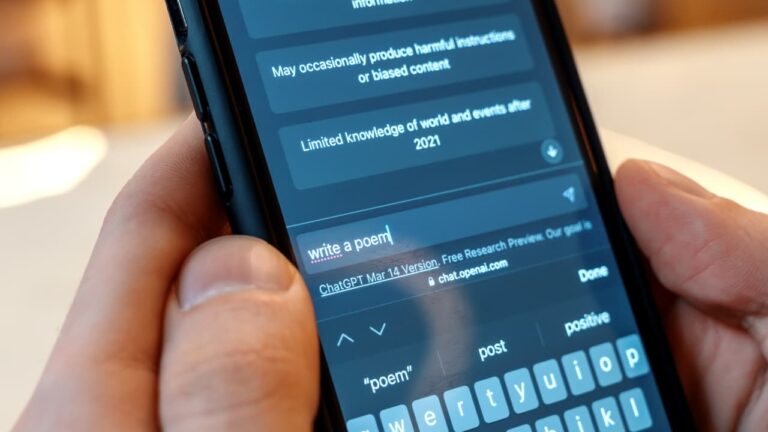 Imagem de uma pessoa o chatgpt